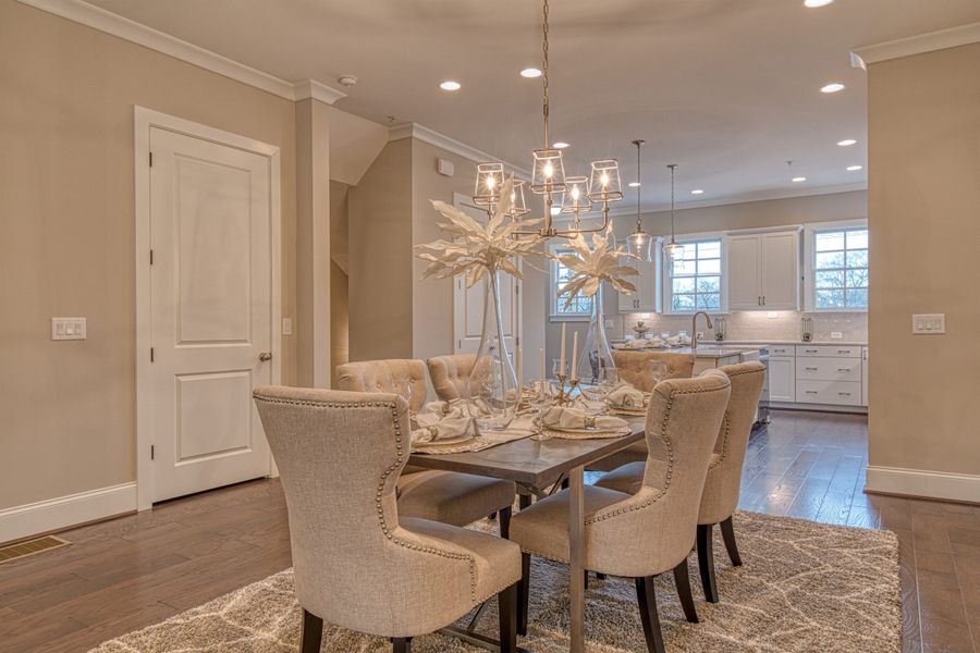Furnished interior in a model home at Archerfield in Smyrna (Image 45).