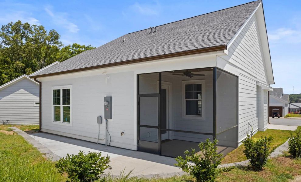 Exterior details of a home in Palmetto Crossing Cottages, Greenwood (Image 13).