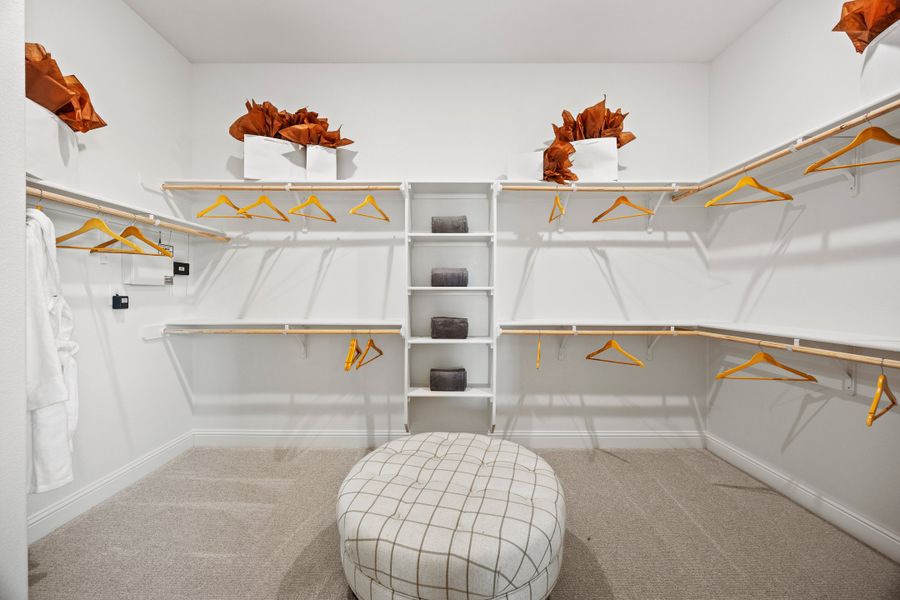 Furnished interior in a model home at Myrtle Creek in Waxahachie (Image 11).