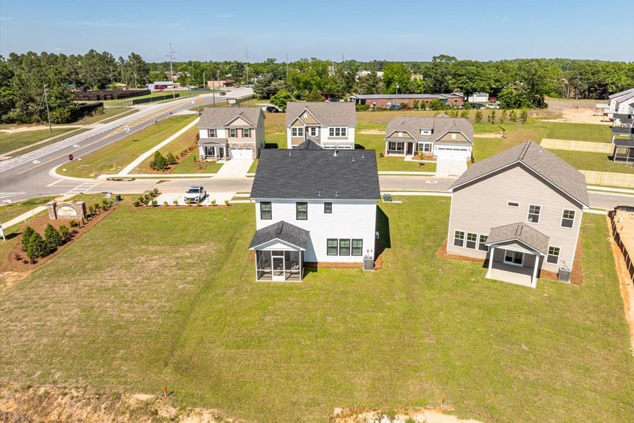 Aerial view of the Camellia Park community in Thomson, GA, showing layout and nearby surroundings (Image 12).
