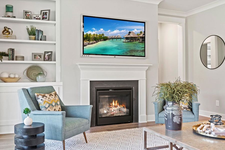 Furnished interior in a model home at Baylee Ridge in Selma (Image 57). Furnished interior in a model home at Baylee Ridge in Selma (Image 57).