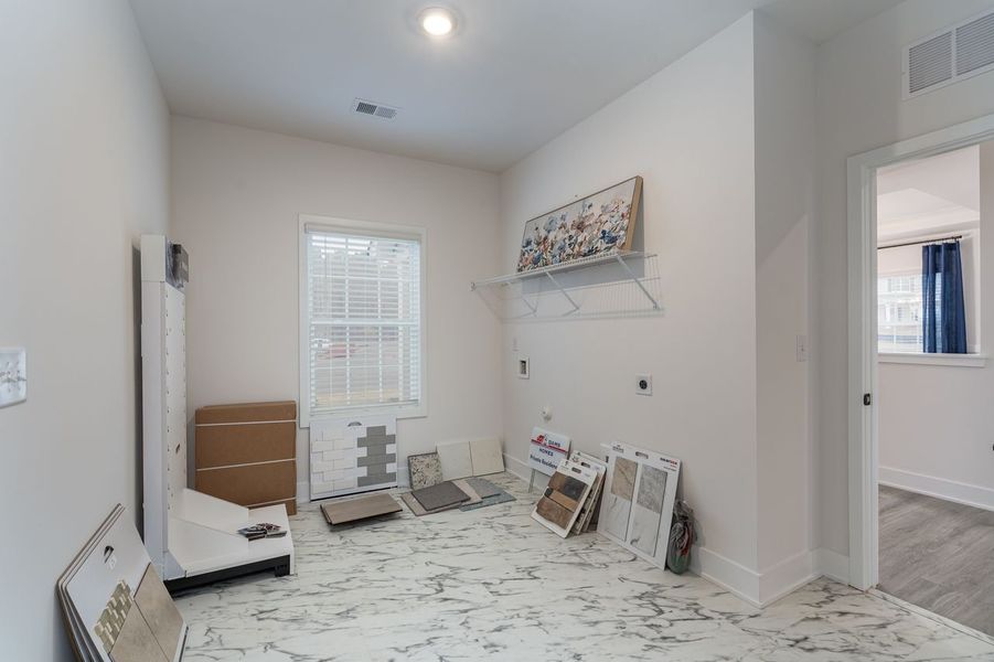 Furnished interior in a model home at Kerns Ridge in Salisbury (Image 5). Furnished interior in a model home at Kerns Ridge in Salisbury (Image 5).