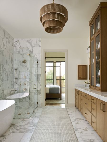 Furnished interior in a model home at Furst Ranch in Argyle (Image 40).