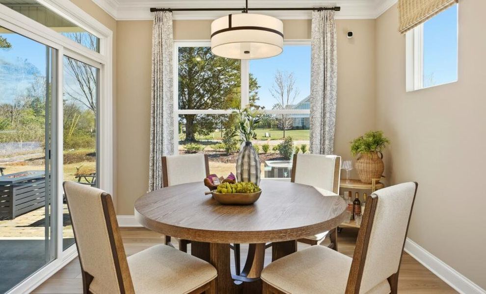 Furnished interior in a model home at The Grove at Bratton Park in York (Image 45). Furnished interior in a model home at The Grove at Bratton Park in York (Image 45).
