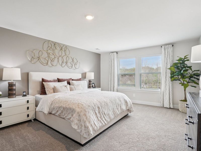 Furnished interior in a model home at Crestview - Legacy Series in Hermitage (Image 12). Furnished interior in a model home at Crestview - Legacy Series in Hermitage (Image 12).