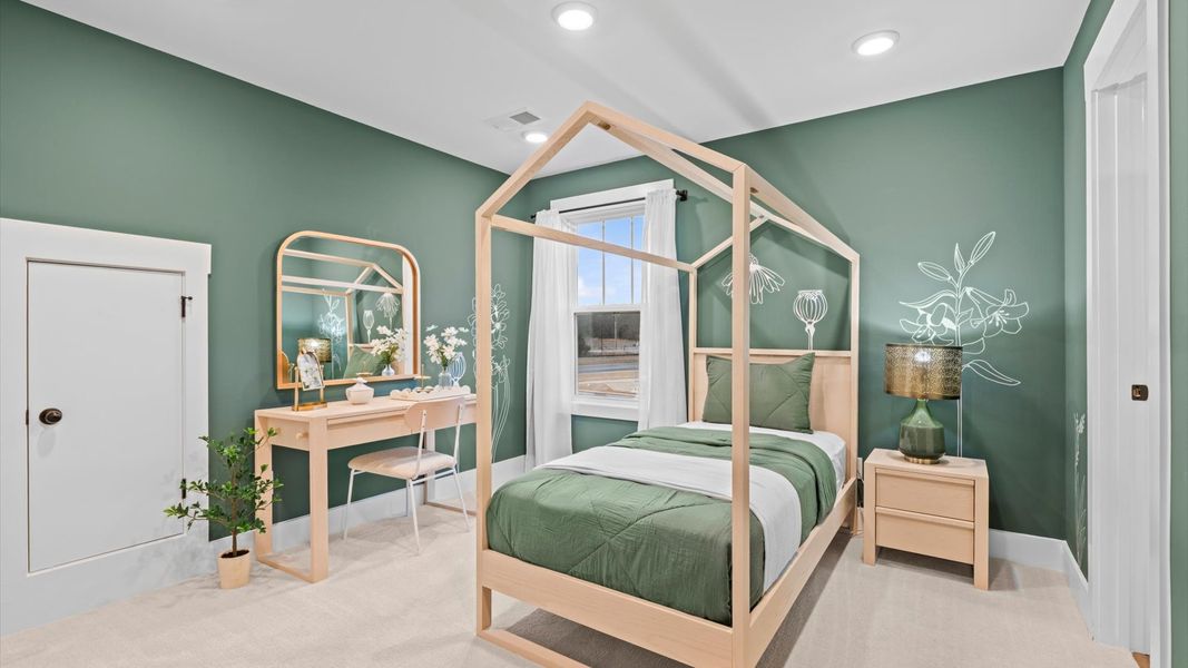 Memorable space offering plush carpet underfoot and a thoughtfully planned walk-in closet located in Greenville, SC