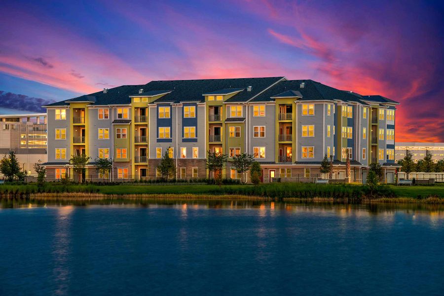 Condo located in Gatherings® of Lake Nona, Orlando, highlighting architectural design (Image 5).