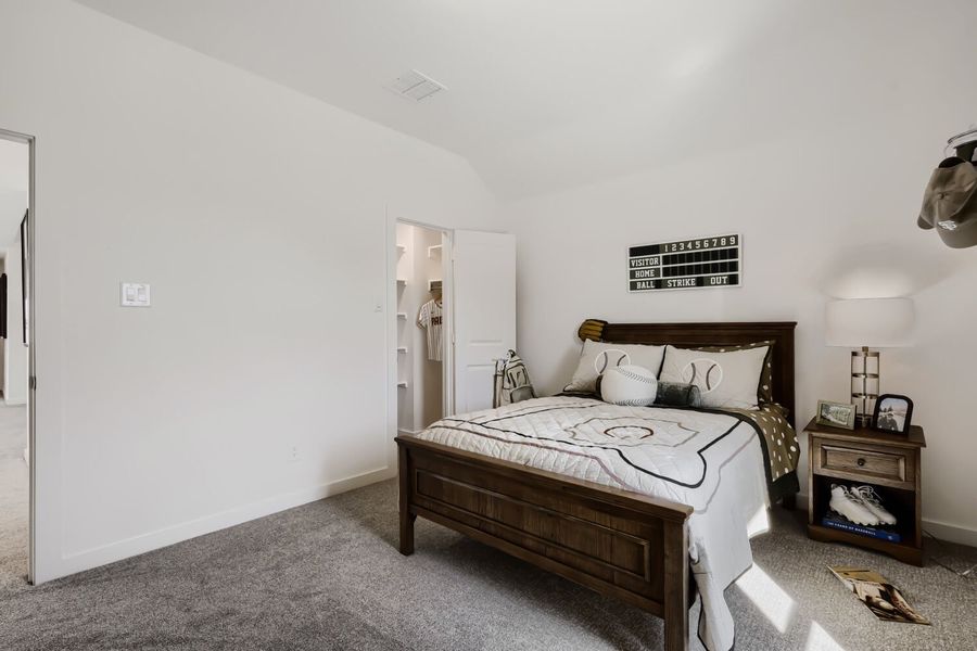 Furnished interior in a model home at North Sky 40s in Celina (Image 20).