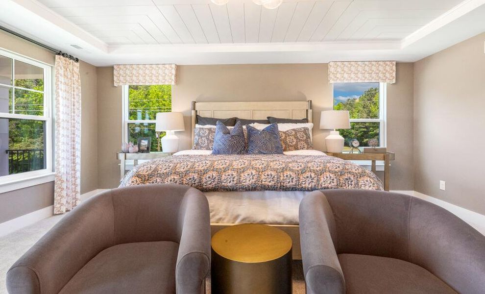 Furnished interior in a model home at Castlewood in Archer Lodge (Image 34). Furnished interior in a model home at Castlewood in Archer Lodge (Image 34).