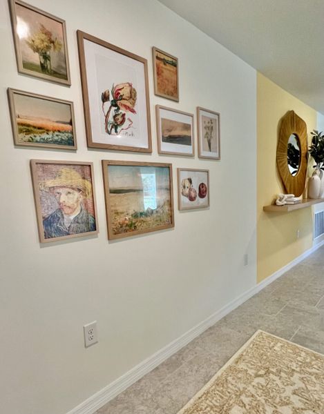 Furnished interior in a model home at Richmond Cove in Palm Bay (Image 6).