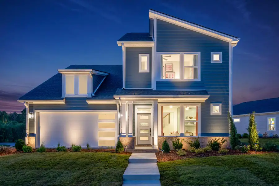 Front exterior of a home in the Hidden Springs - The Village Collection community, located in Smyrna, TN (Image 2).