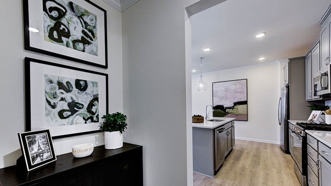 Image 6 of the Townes at Westford community in Apex, NC.