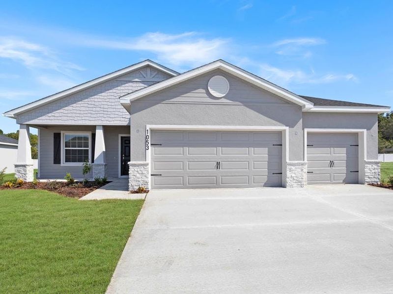 Summerlyn II, a new construction home available at Silver Springs Shores