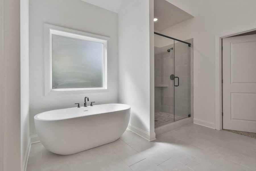 Furnished interior in a model home at Fox Hall Phase V in Senoia (Image 10).