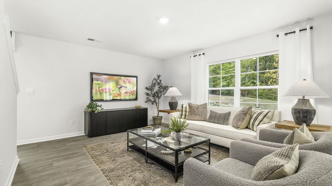 Furnished interior in a model home at Mount Hope Estates in Winston-Salem (Image 8).