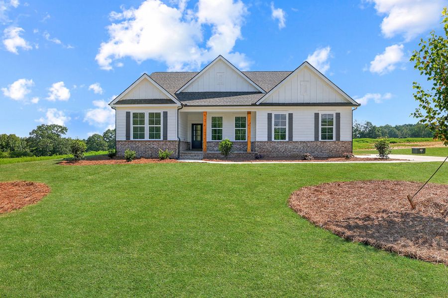 Front exterior of a home in the Magnolia Ridge community, located in Monroe, GA (Image 11). Front exterior of a home in the Magnolia Ridge community, located in Monroe, GA (Image 11).