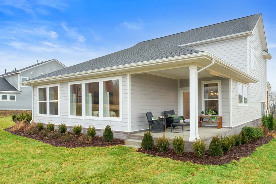 Exterior details of a home in The Preserve at Five Oaks, Lebanon (Image 2).