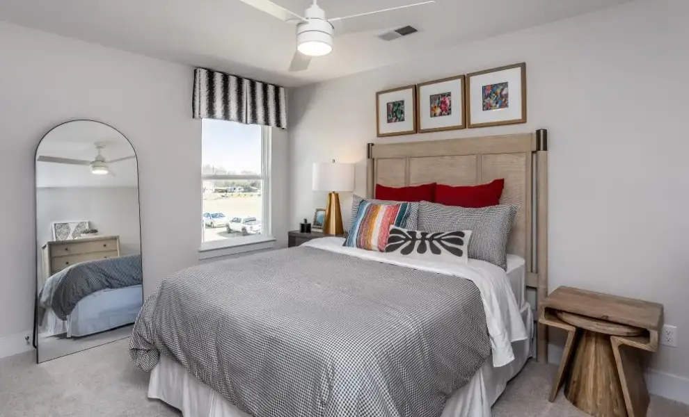 Furnished interior in a model home at Paisley Pointe in Boiling Springs (Image 29).