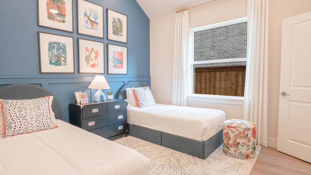 Furnished interior in a model home at Inspiration in Lucas (Image 4).