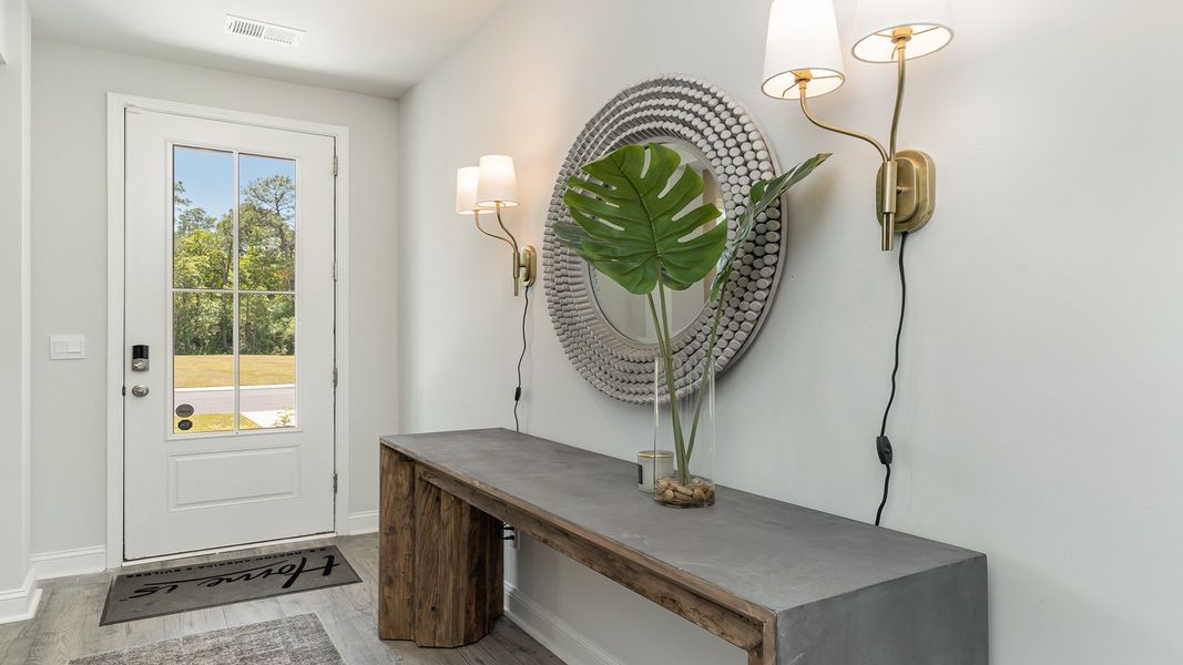 Furnished interior in a model home at Livingston Woods in Irmo (Image 20).