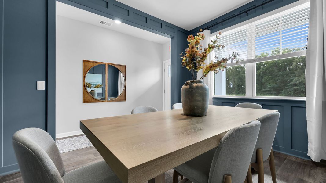 Furnished interior in a model home at The Ranch in Holly Hill (Image 17).