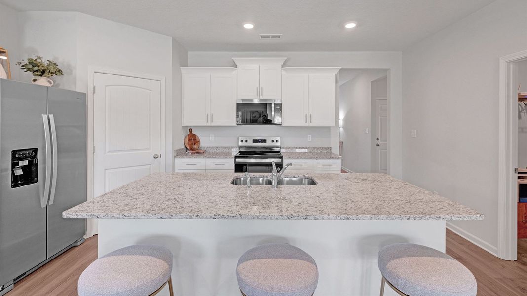Furnished interior in a model home at Shiloh Springs in Jackson (Image 18).