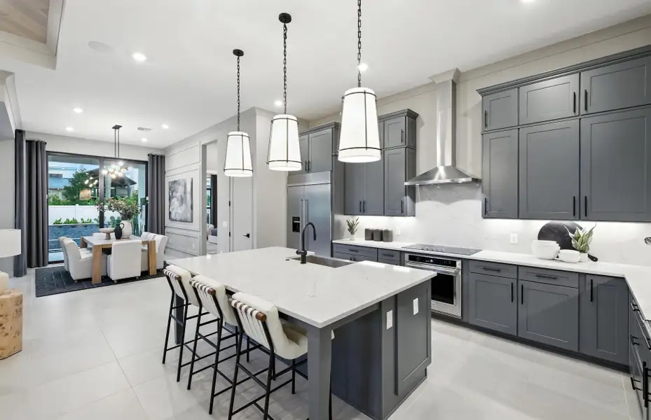 Sleek and Sophisticated Kitchen