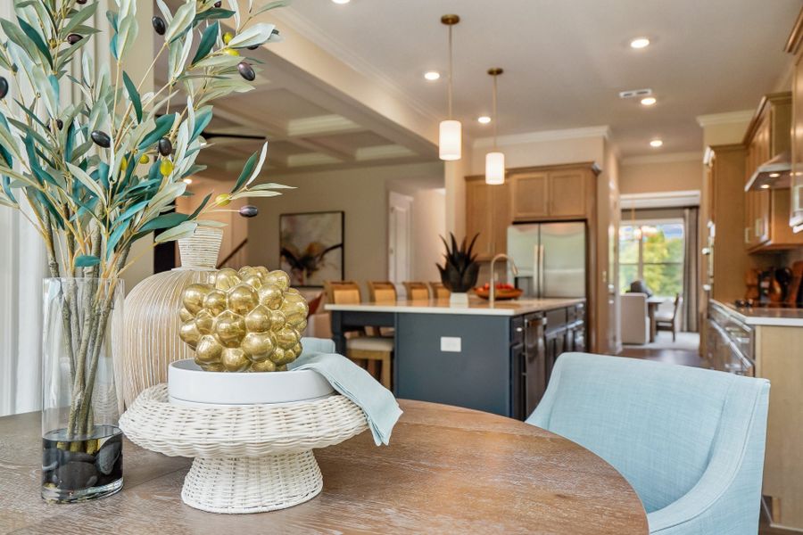 Furnished interior in a model home at Blue Run in Raleigh (Image 13).