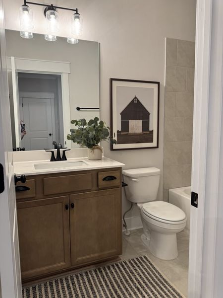 Furnished interior in a model home at Springside Reserve in Powder Springs (Image 48).