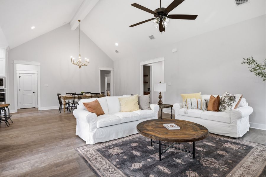 Furnished interior in a model home at Greenbrier in Bryan (Image 30). Furnished interior in a model home at Greenbrier in Bryan (Image 30).