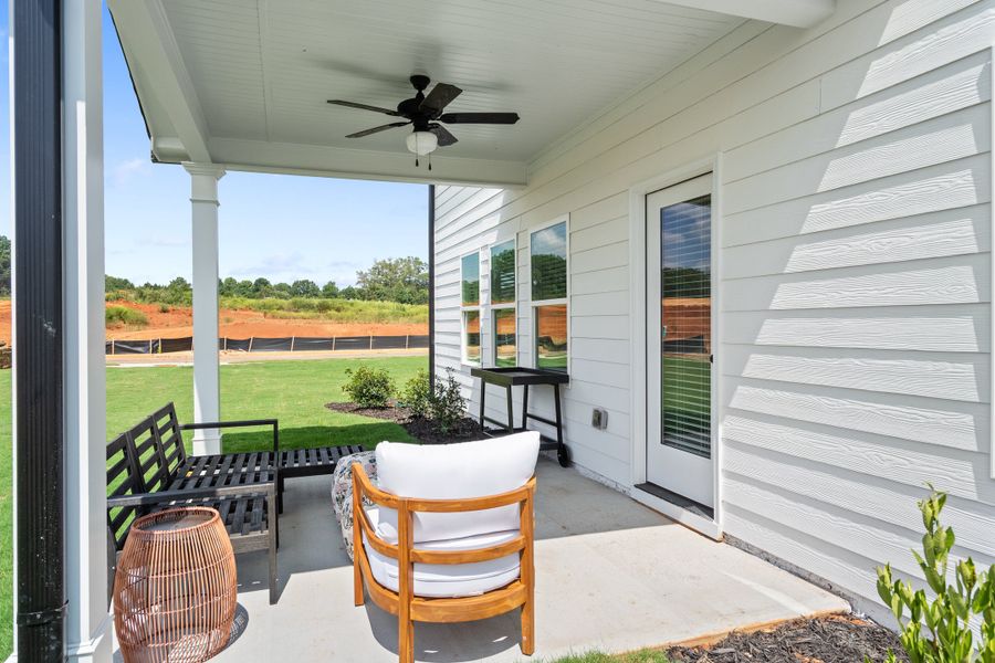 The Harrington - Covered Patio