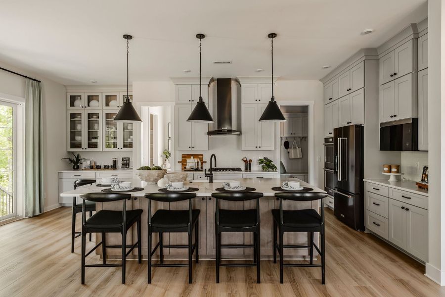 Furnished interior in a model home at Arbor Gate in Simpsonville (Image 5).
