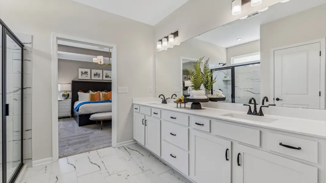 Furnished interior in a model home at Arbor Glen in Sanford (Image 14). Furnished interior in a model home at Arbor Glen in Sanford (Image 14).