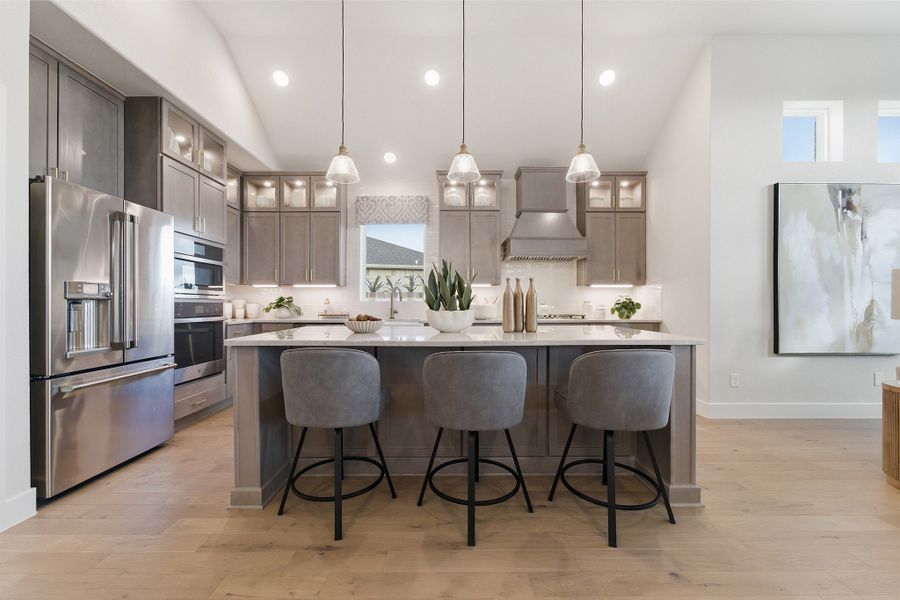 Furnished interior in a model home at Ashland in Angleton (Image 23).