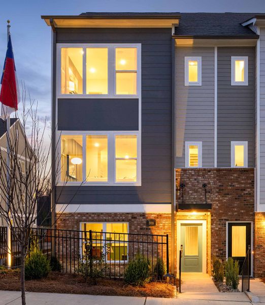 Front exterior of a home in the Central Living at Craig community, located in Charlotte, NC (Image 8).
