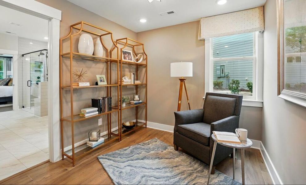 Furnished interior in a model home at Heritage - 55+ Community in Indian Trail (Image 28). Furnished interior in a model home at Heritage - 55+ Community in Indian Trail (Image 28).