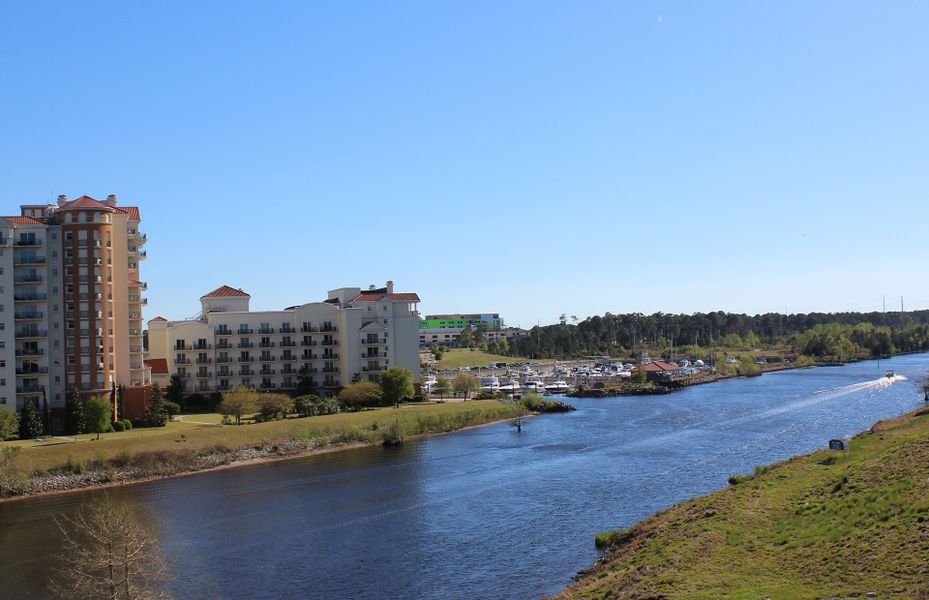 Minutes from the Marina