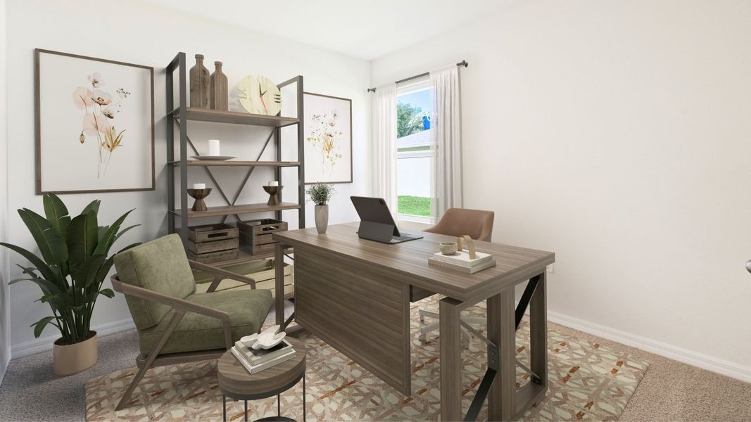 Furnished interior in a model home at Wexford Cove in Ormond Beach (Image 12). Furnished interior in a model home at Wexford Cove in Ormond Beach (Image 12).