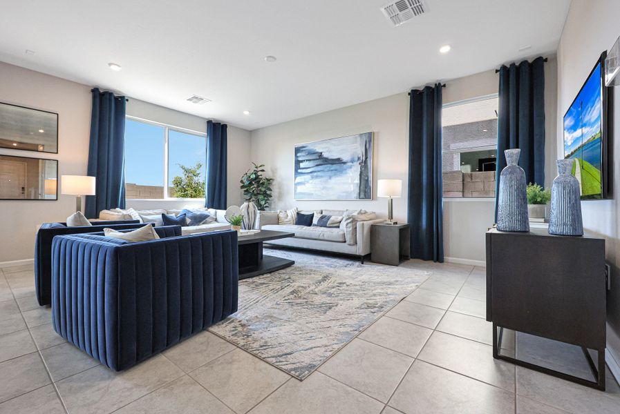 A room with a bed and a couch. A room with a bed and a couch.