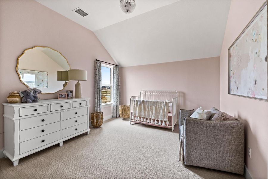 Furnished interior in a model home at Windsong Ranch - The Enclave in Prosper (Image 33). Furnished interior in a model home at Windsong Ranch - The Enclave in Prosper (Image 33).