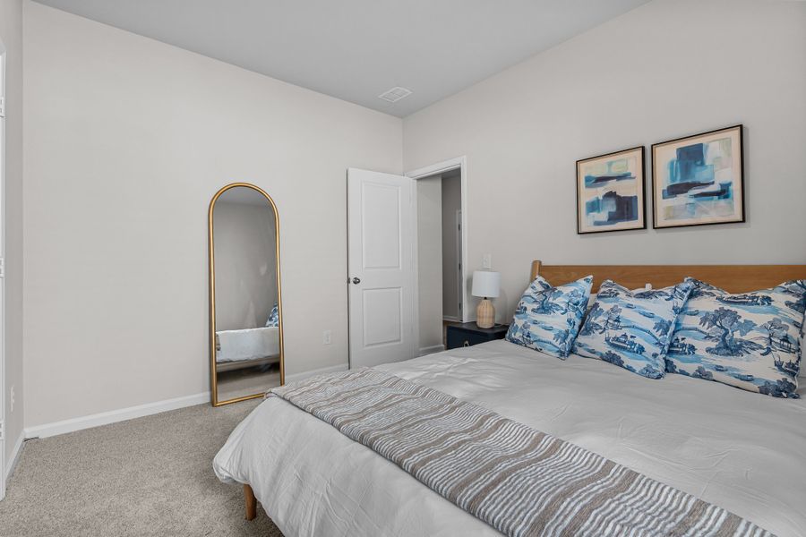 Furnished interior in a model home at Pine Street in Yemassee (Image 18).