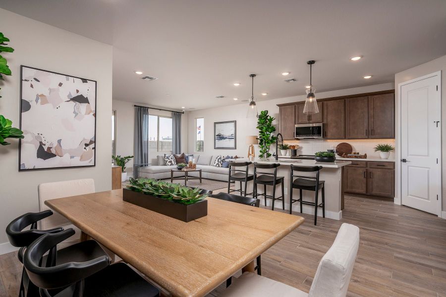 Furnished interior in a model home at Skyline Village in San Tan Valley (Image 7). Furnished interior in a model home at Skyline Village in San Tan Valley (Image 7).