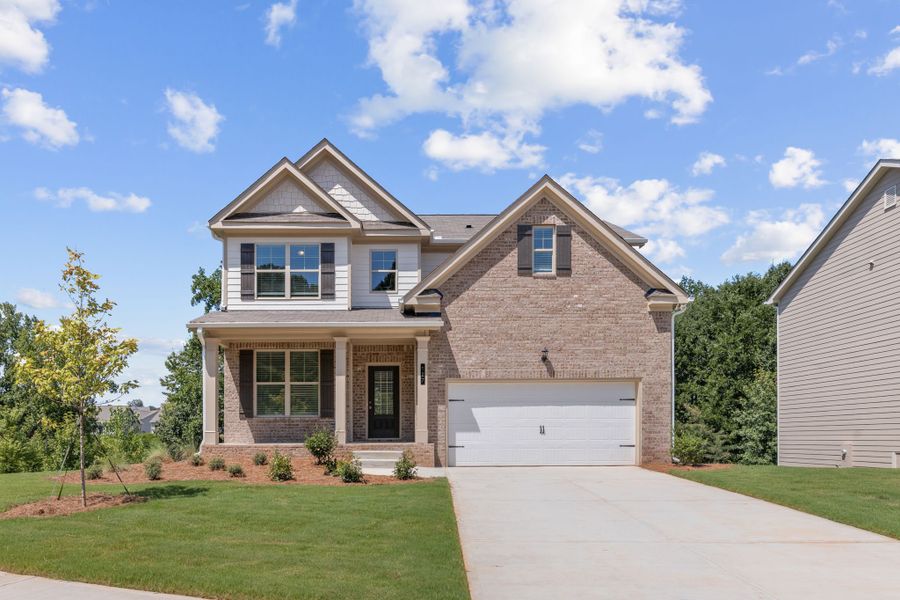 Front exterior of a home in the Hellen Valley community, located in Braselton, GA (Image 14).