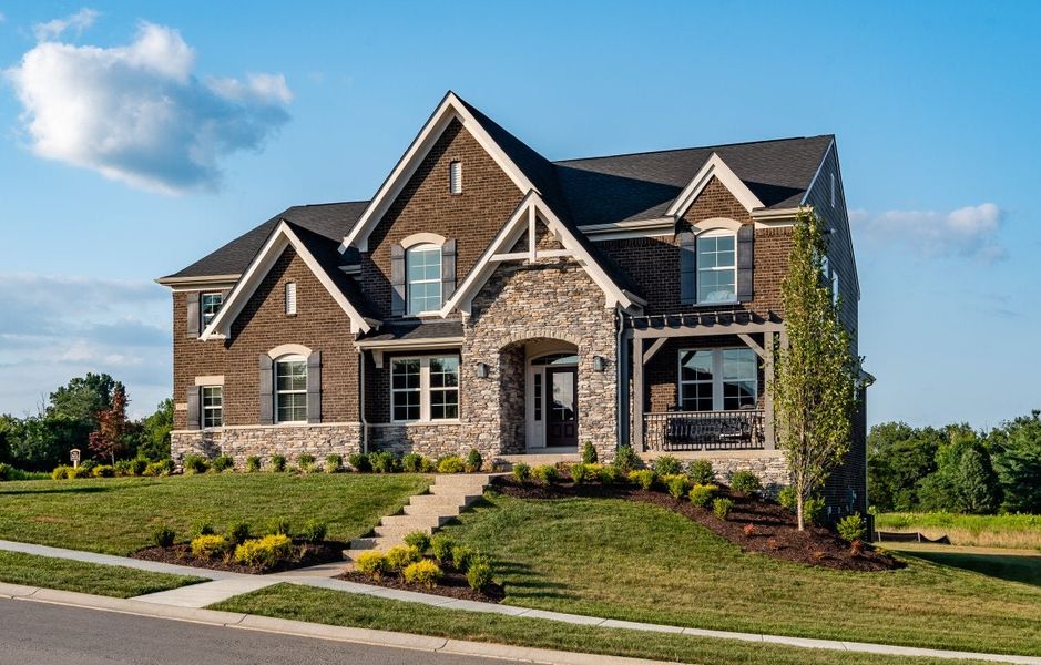 Front exterior of a home in the Watson at Flowers Plantation community, located in Clayton, NC (Image 26).