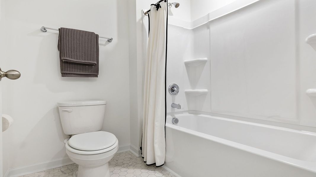 Furnished interior in a model home at Waverly Station in Greenwood (Image 19). Furnished interior in a model home at Waverly Station in Greenwood (Image 19).