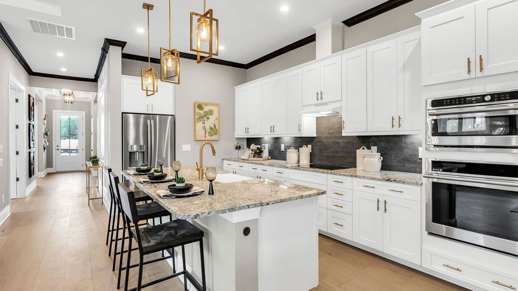 Furnished interior in a model home at Cresswind at Rocky River - OPEN 2026 in Locust (Image 14). Furnished interior in a model home at Cresswind at Rocky River - OPEN 2026 in Locust (Image 14).