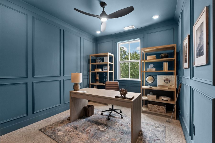 Furnished interior in a model home at Long Bay Golf Club in Longs (Image 20).