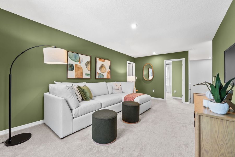 Upper Level Flex Spaces Add an Extra Living Area