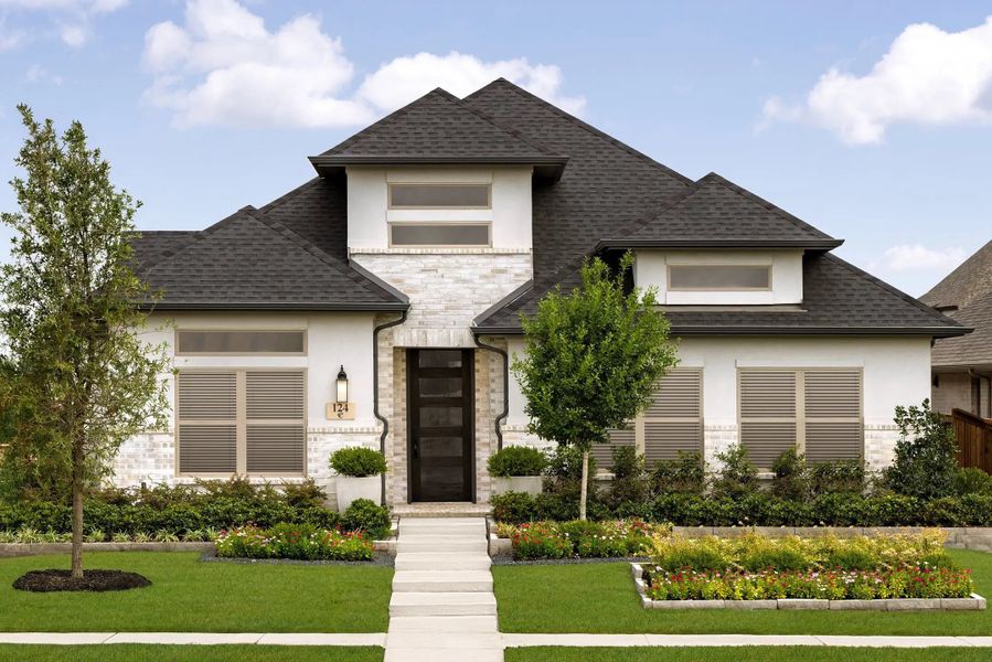 Front exterior of a home in the Ramble 50' community, located in Celina, TX (Image 16).