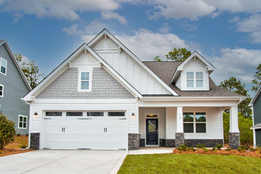 Front exterior of a home in the Coventry Woods community, located in Fayetteville, NC (Image 13).
